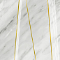 57821 Statuario Decoro Linee 40x80 Gardenia Orchidea (Versace)