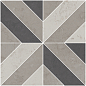 ID124T Декор Про Лаймстоун серый матовый 60х60 Kerama Marazzi