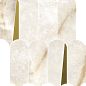 620110000232 Stellaris Crystal Pure Mosaico Elegant Lux 32.5x36.1 Italon