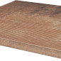 Scandiano Rosso Stopnica Prosta 8,5mm 29,5х29,5 Paradyz