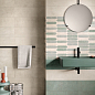 Gravity Shadow White Rett 35x100 Love Ceramic Tiles