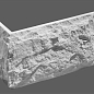Угловой элемент Бретань 100 33,5/10x20x2.5 Leonardo Stone