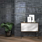 9042 Тракай коричневый темный глянцевый 8.5x28.5 Kerama Marazzi фото в миниатюре 22