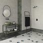 A037181 Re-Use Gary White Rect. 40x120 Ape Ceramica