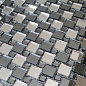 DS20-2 Мозаика зеркальная на сетке (2x2+1x1) 30.9x30.9 Vivere