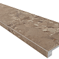 OM03 Oceanmist Brown неполированный 33x120+ Подступенок (14.5x120)) Ametis by Estima