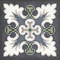 Smalto Decor Blu 1 15x15 Керлайф