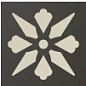 050N006D025 ENC06 Fleur 25 (ANT, BAU) 5x5 Winckelmans