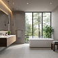 344 Аляска Лайт рельеф вертикальный 32,5х100 Eurotile Ceramica фото в миниатюре 4