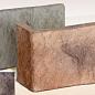 Готика 03-05 угловая 70-280х100-180х20-30 (вариативный размер) Ecostone