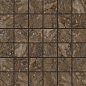 BR04 Bernini Dark Brown Мозаика полированная (5х5) 30x30 Estima