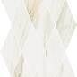 620110000204 Stellaris Carrara Ivory Mosaico Diamond Lux 28x48 Italon