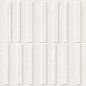 476 Аляска Айвори рельеф вертикальный 32,5х100 Eurotile Ceramica фото в миниатюре
