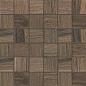741931 Wooden Walnut Mosaico Nat 5x5 30x30 Casa Dolce Casa