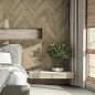 Chevron Oak Stamp 49,75x99,55 Aparici