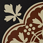 150N504D002 Decor Deauville 02 (ROU, ONT, NOI) 15x15 Winckelmans