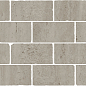 BR033 Бордюр Сан-Марко мозаичный серый матовый обрезной 46,5x26,5x0,9 Kerama Marazzi