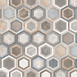 Hexagono Bushmills Multicolor Mix 23x26,6 VIVES