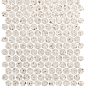 fRO9 Glim Gemme Bianco Round Mosaico Matt 29,5х32,5 FAP Ceramiche