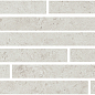 T025/11206 Декор Карму мозаичный серый светлый матовый 75х15 Kerama Marazzi