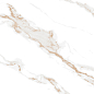Calacatta Sharp Gold Белый Полированный 60х120 Ceradim