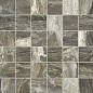 Mosaico Gemstone Taupe Rett чип 4.95x4.95 31.6x31.6 Ascot