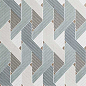 M2U4 Eclettica Decoro Blue Etoile 40x120 MARAZZI Italy
