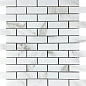 Mosaic Statuario Eva brick bone 32.1x29.9 Velsaa