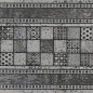 Bremen Stellstufe mit Dekor Anthrazit 15,5*31 SDS Keramik