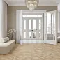 CR6060G0141R8 Паркет Версаль бежевый матовый+гл. чернила 59,5х59,5 Ceradim фото в миниатюре 7