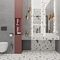Terazzo Bianco цветной матовый карвинг 60х120 Laparet