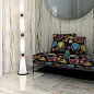 G67584 Black & Gold Lux R 60x120 Versace (Gardenia Orchidea) фото в миниатюре 13