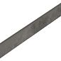 610130005360 Black Battiscopa 7.2x60 ColiseumGres