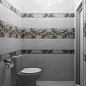 Джерси декор белый 30x60 Beryoza Ceramica