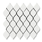 Melany White glossy 26.4x28 Bonaparte