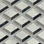 PF60014145 Tarsia Lozenge Nero Deco Lux 3D Rett 60x120 Versace (Gardenia Orchidea)