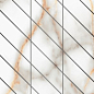 Фальшмозаика SM03 Supreme Corner полированный левый 29,8x59,8x1.0 Ametis by Estima