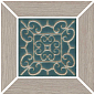 ID152 Вставка Тровазо наборный серый матовый 13x13x0,9 Kerama Marazzi