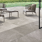 SL05BAR Shale Dark Ribbed Sq 60x120 Italgraniti