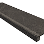 Комплект Ступень GB03 Gabbro 33x120 неполированная с бортиком + Подступенок 14.5x120 Estima