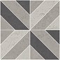 ID124 Декор Про Лаймстоун серый матовый 60х60 Kerama Marazzi