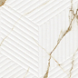 LE63063A-F53 Bianco Carrara Oro Cubo Rectificado 30х60 Artecera