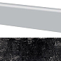 Marte Levigato Nero Acapulco Battiscopa 9x40 Casalgrande Padana
