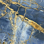 Kazan Gold Blue High Gloss 60x120 Italica Tiles