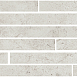 T025/11206 Декор Карму мозаичный серый светлый матовый 75х15 Kerama Marazzi