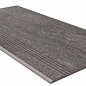 TN02 Ступень Anthracite неполированная с насечками 30x60 Estima