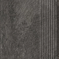 Carrizo Basalt Stopnica Prosta Struktura Mat B1a 30x60 Paradyz