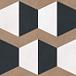 PF60017140 14oraitaliana Hexagon Nat Rett 60x60 ABK