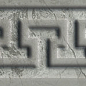 600090000480 Charme Extra Silver Listello Leaf Pat 5x30 Italon