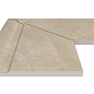 Угол фарфорового поручня наружный 90 Pool Garden Beige 30x50 Serapool фото в миниатюре